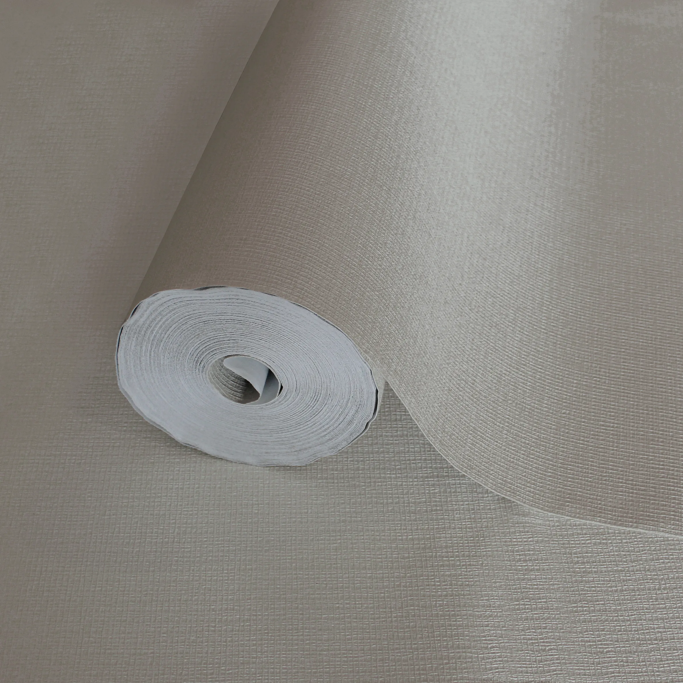 Beige Embossed Wallpaper – Natural Glittering (24205-2)
